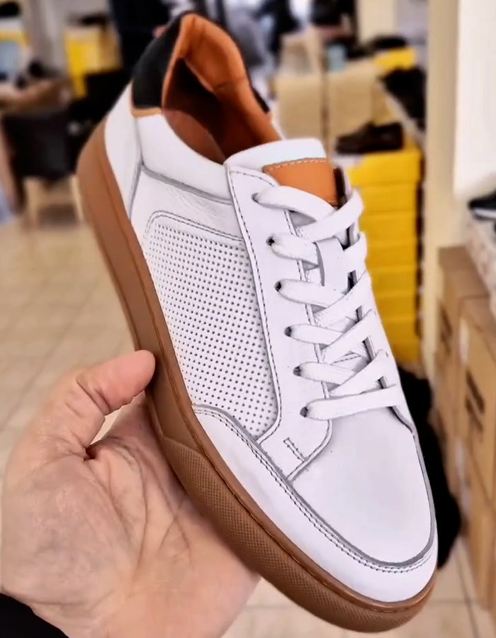 White Hollow Shoes