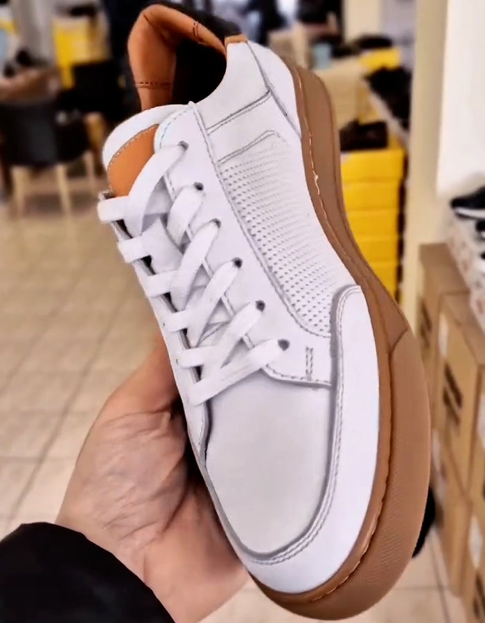 White Hollow Shoes