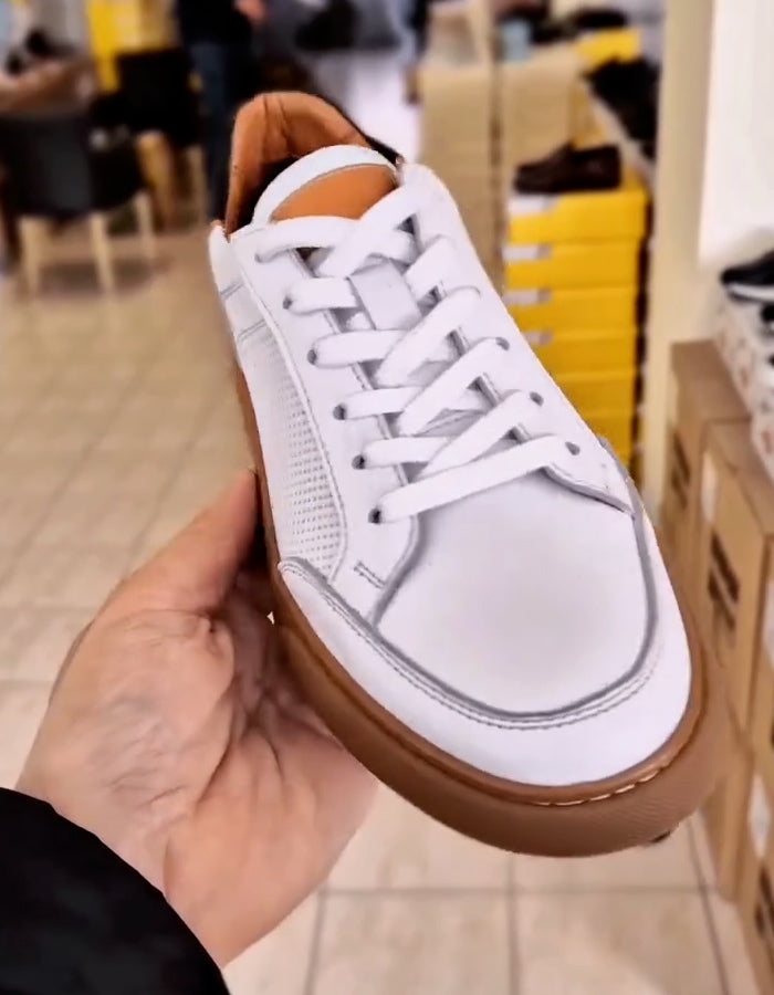 White Hollow Shoes