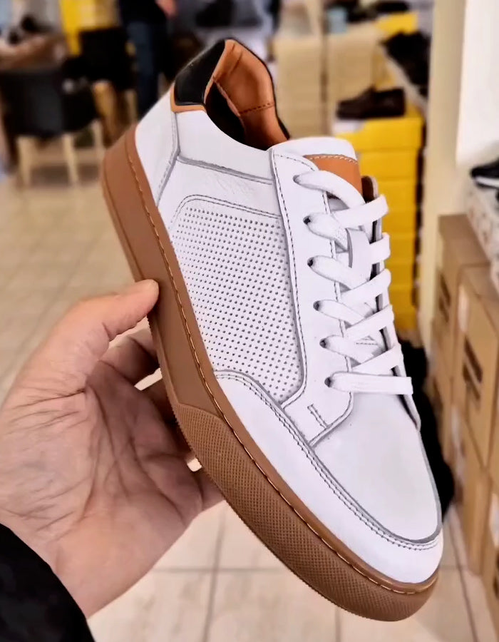 White Hollow Shoes