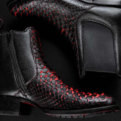 Casual Leather Comfy Boots