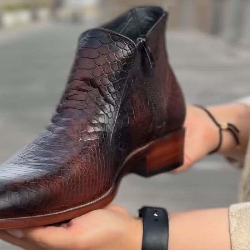 Casual Buckle Boots