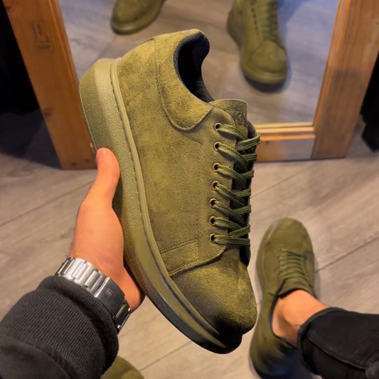 Green Casual Shoes