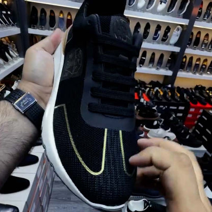 Black Hiking Sneakers