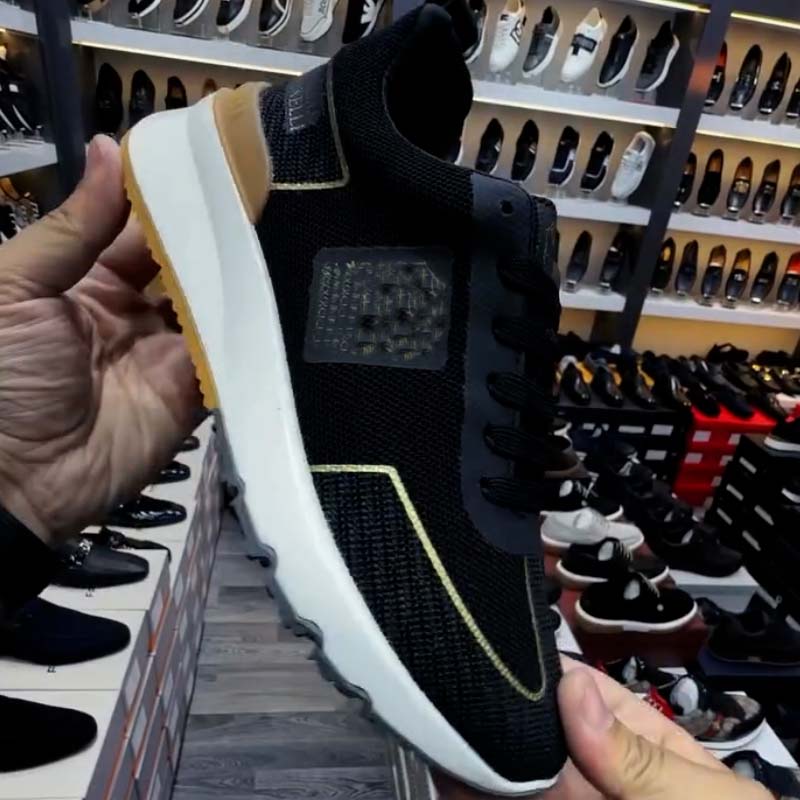 Black Hiking Sneakers