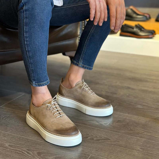 Khaki Casual Shoes