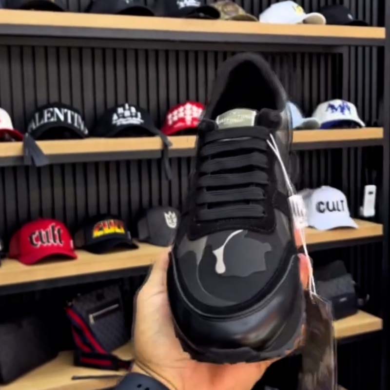 Milk-Color Comfort Sneakers