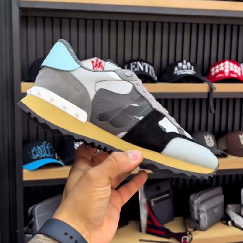 Milk-Color Comfort Sneakers