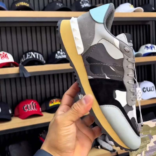 Milk-Color Comfort Sneakers