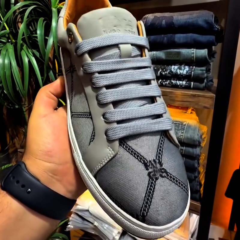 Green Woven Shoes