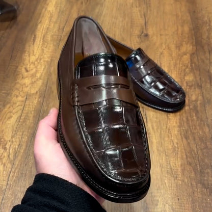 Soft Leather Flat Shoes