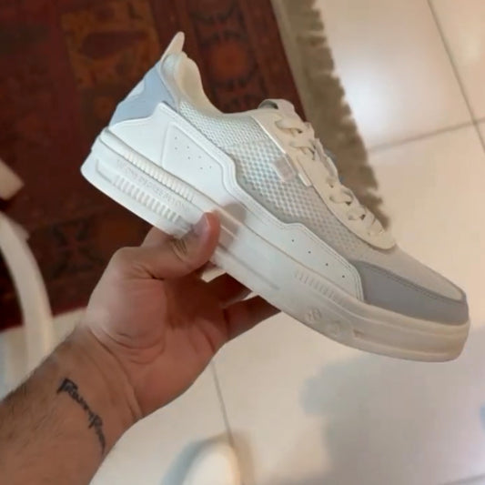 White Mesh Shoes