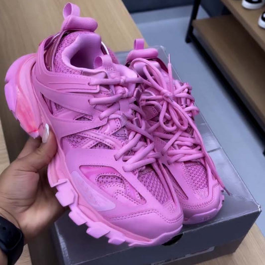 Pink Breathable Sneakers