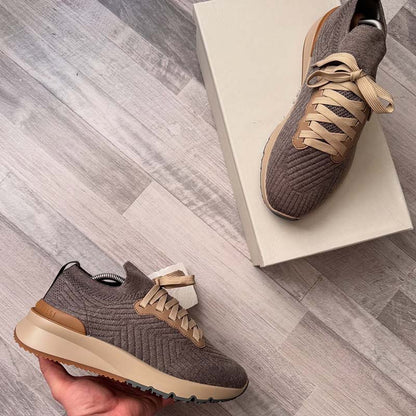 Non-Slip Wedge Sneakers