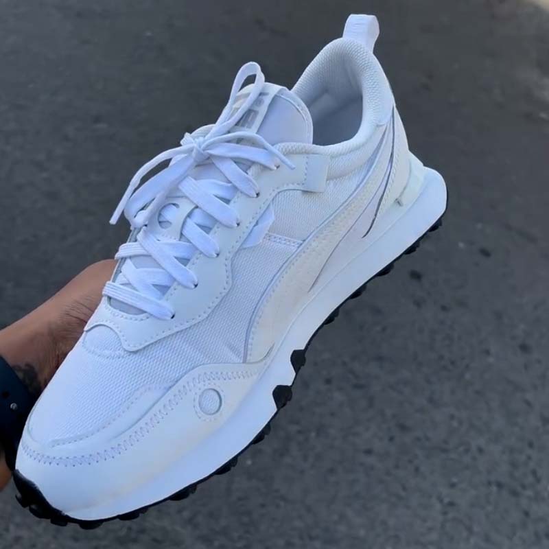 White Comfort Sneakers