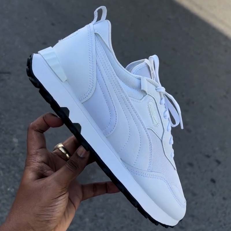White Comfort Sneakers