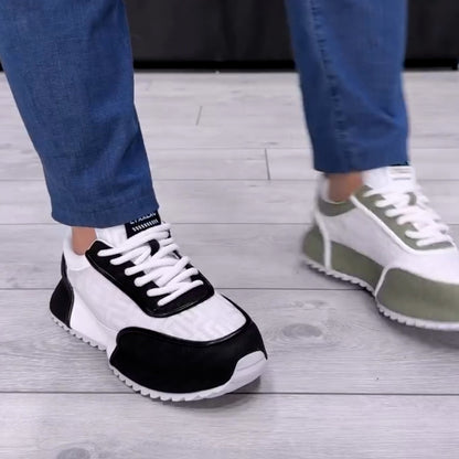 Running Thick-Sole Sneakers