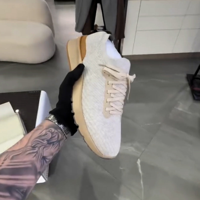 Beige Comfy Sneakers