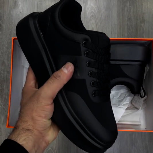 Platform Black Shoes