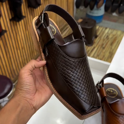 Leather Buckle Sandals