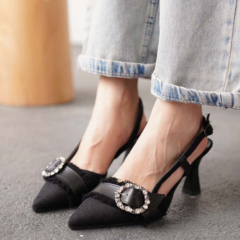 Rhinestone Stiletto Shoes