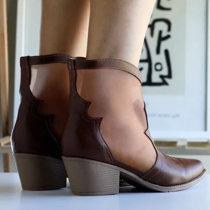 Breathable Leather Boots