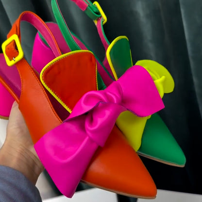 Bright Bow Sandals