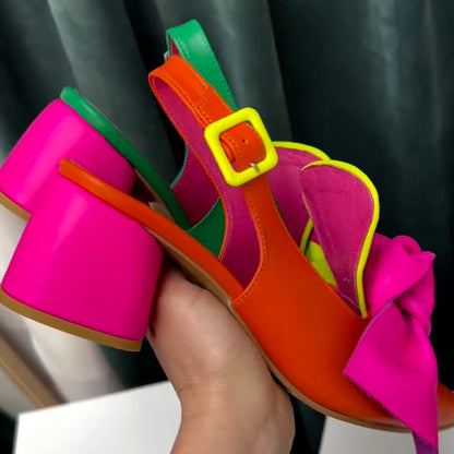 Bright Bow Sandals