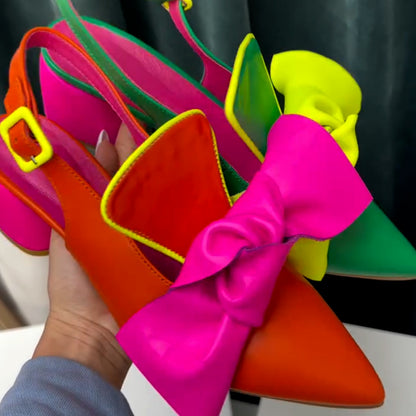 Bright Bow Sandals