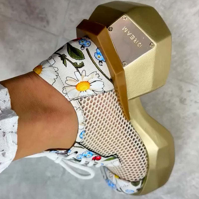 Unique Thick-Sole Shoes