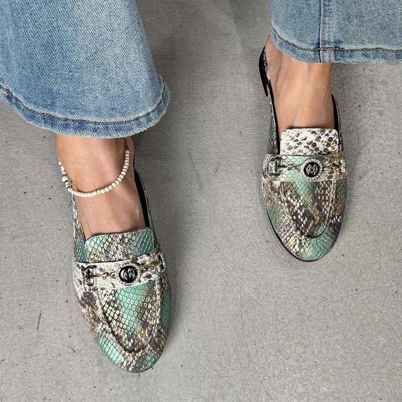 Print Flat Slippers