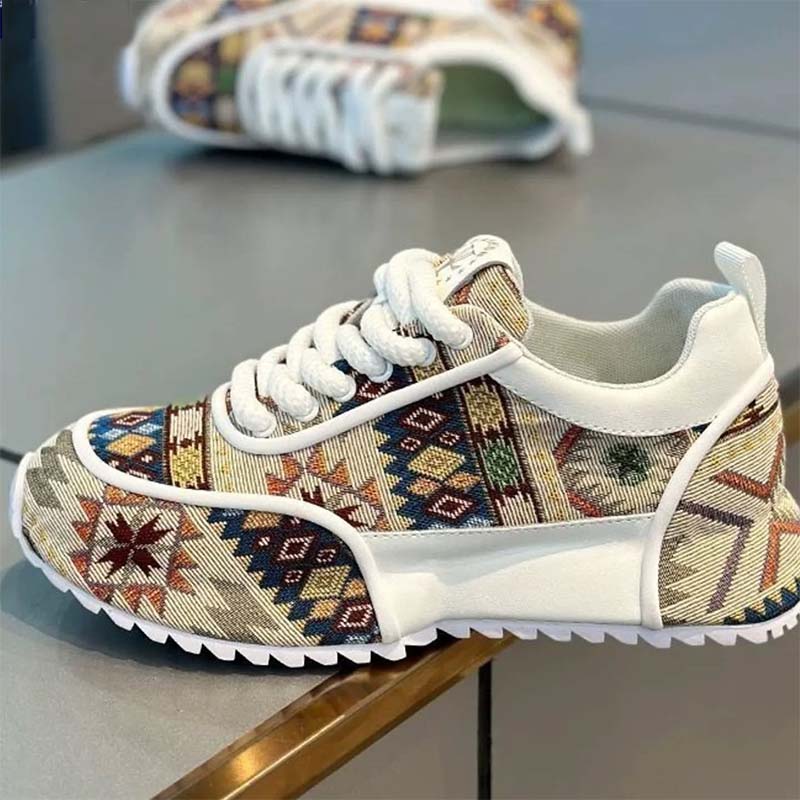 Print Chunky Sneakers