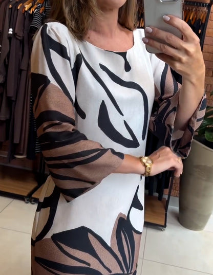 Casual Print Dress