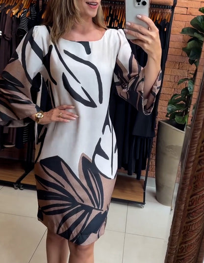 Casual Print Dress