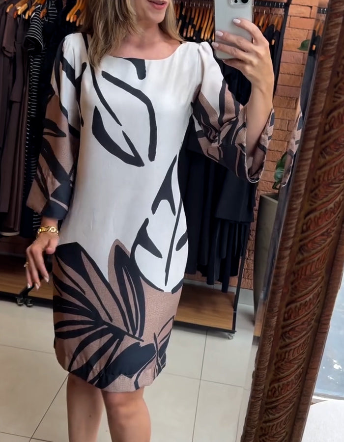 Casual Print Dress