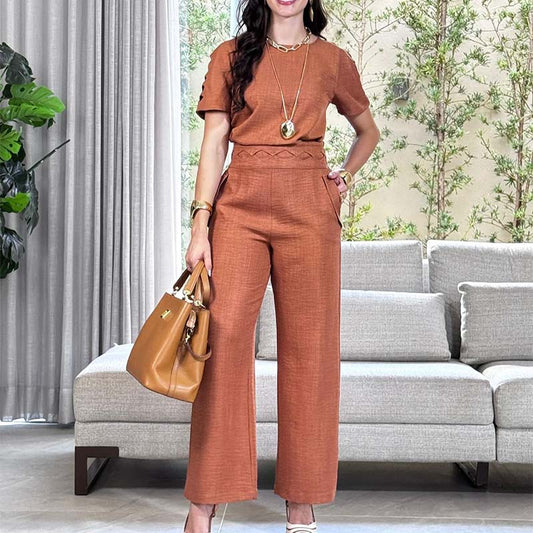 Brown Casual Suit