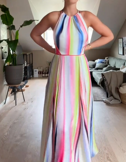 Rainbow Sleeveless Dress