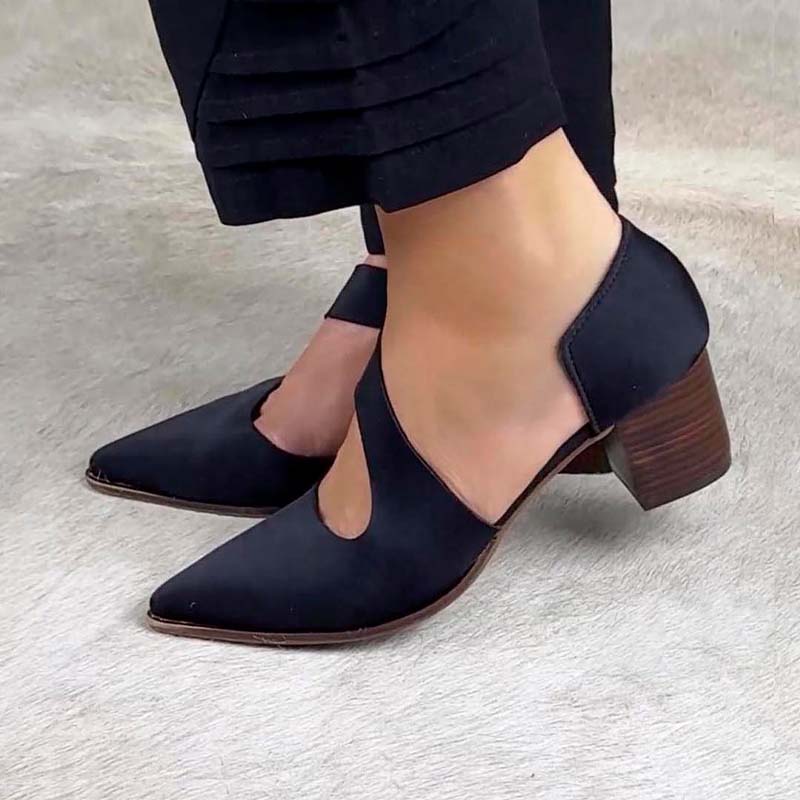 Solid-Color Suede Shoes
