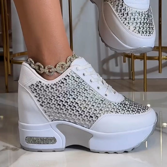 Lace-Up Chunky Sneakers