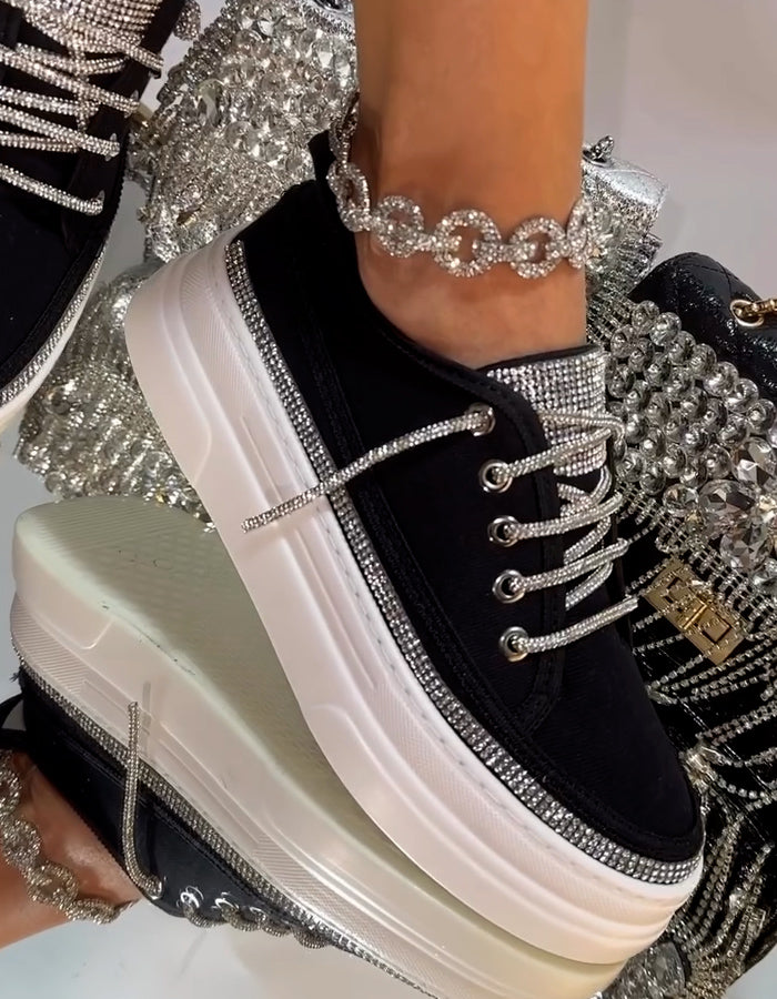 Glitter Casual Shoes