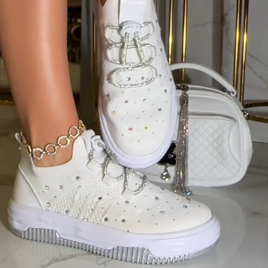 Elastic Platform Shoes