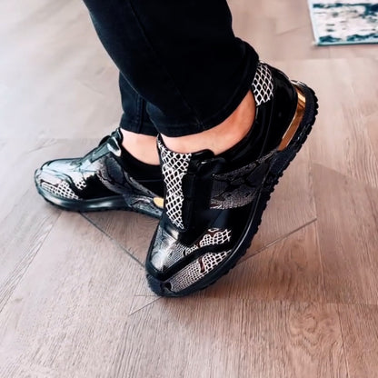 Pattern Soft Sneakers