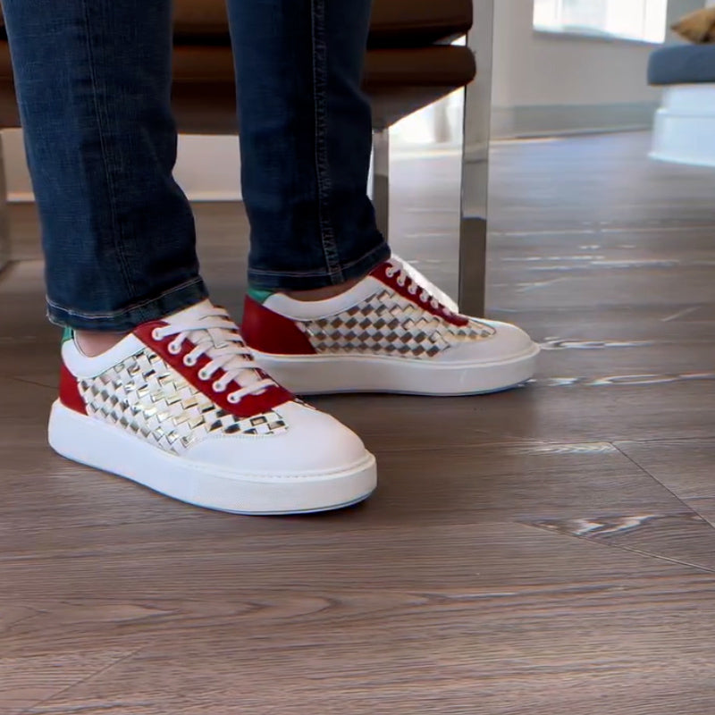 Plaid Casual Sneakers