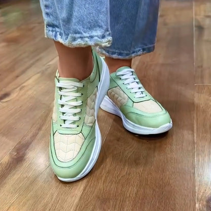 Green Comfy Sneakers