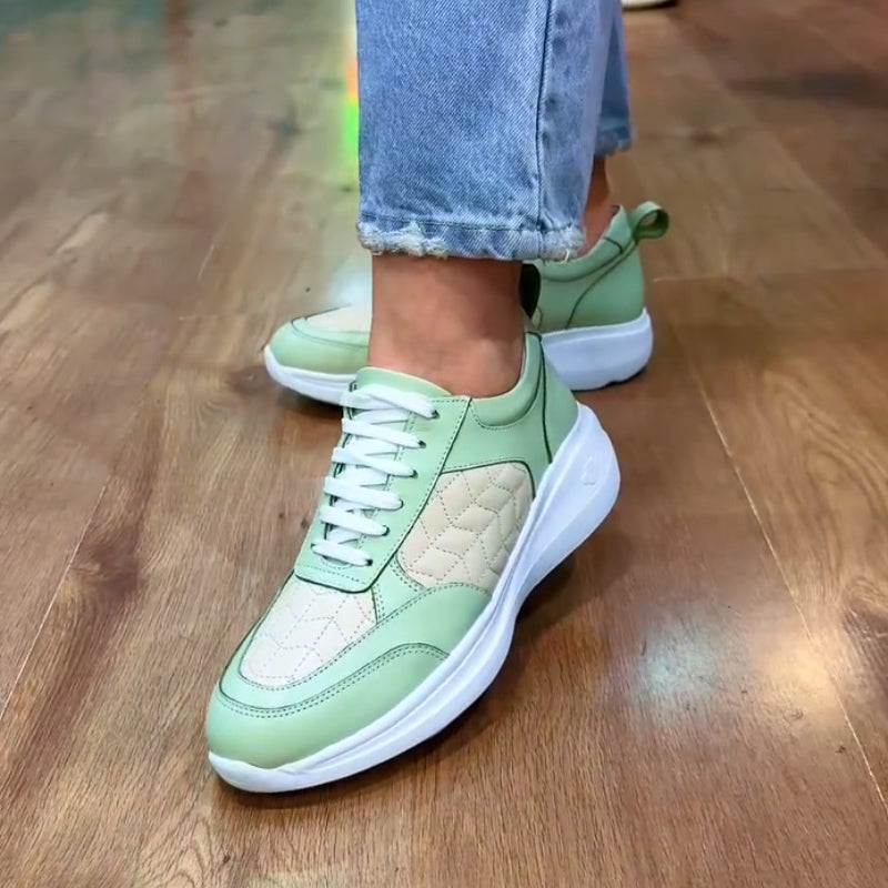 Green Comfy Sneakers