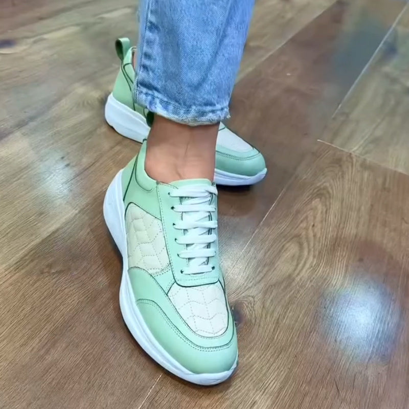 Green Comfy Sneakers