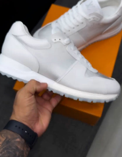 White Walking Sneakers