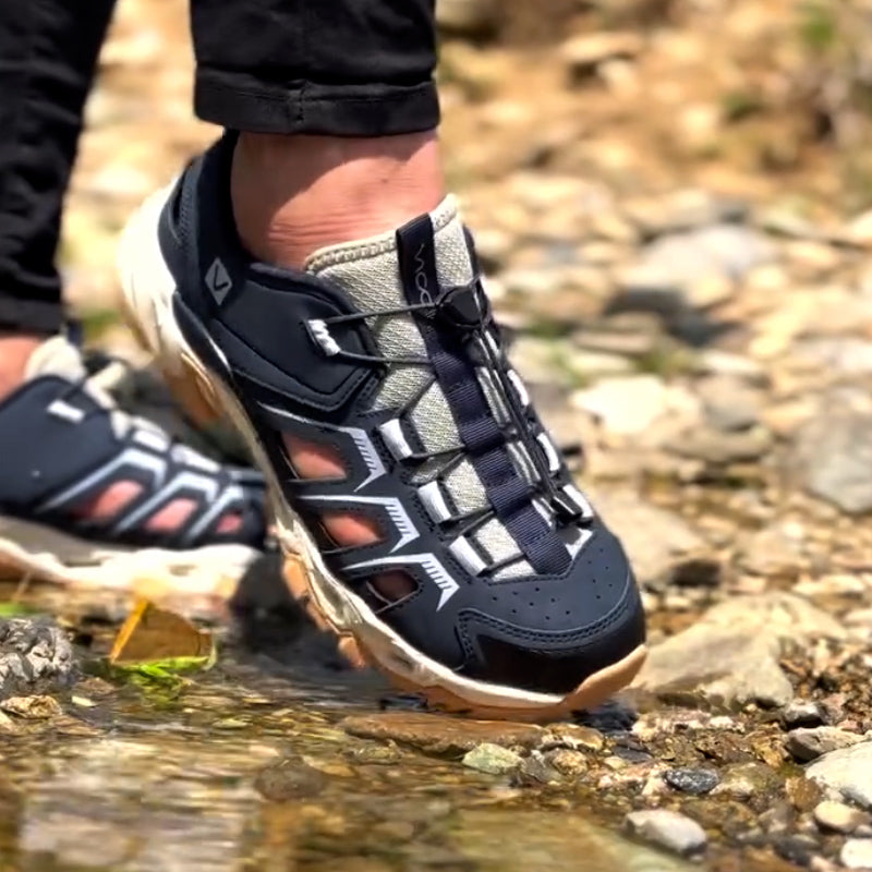 Blue Hollow Sneakers