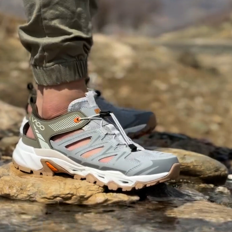 Gray Hollow Sneakers