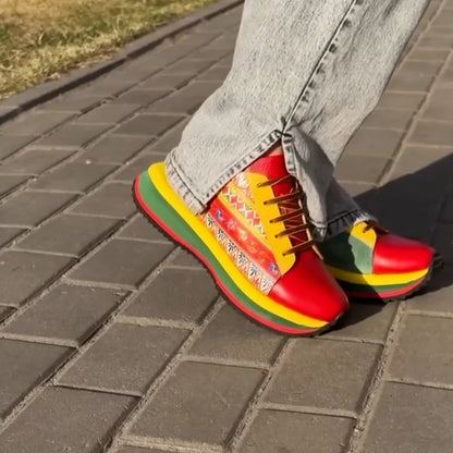 Versatile Colorful Sneakers